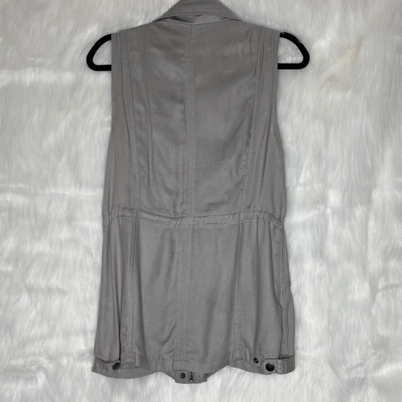 Ashley Utility Vest Gray Size Small - Picture 2 of 6